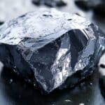 a piece of metal sitting on top of a table